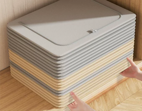 收纳箱 无印良品衣服衣柜衣物整理盒筐大号可