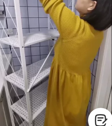 【捡漏】免安装折叠置物架厨房落地多层微波炉...