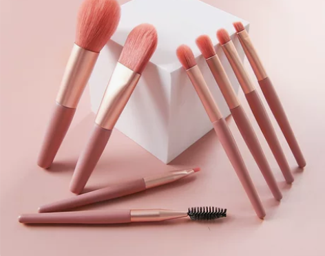 YLZF韵泷芝律 新款8支迷你化妆刷套装哑...