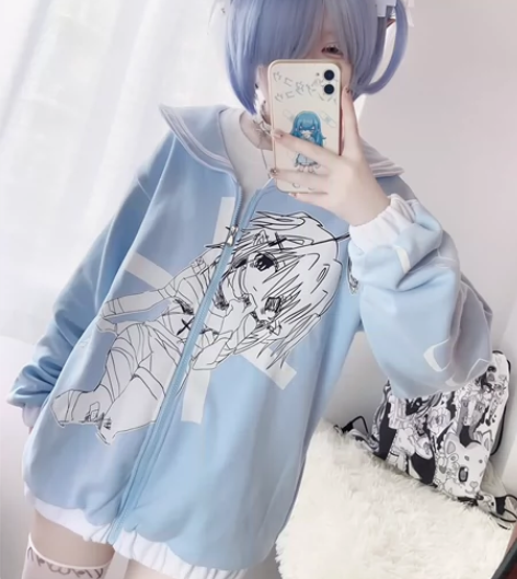 Yameko虚拟次元 原创X计划外套薄款二...