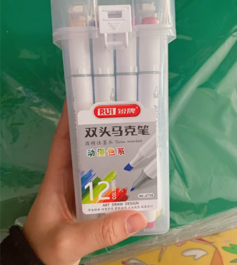 双头马克笔 全新,12色到36色都有 下单...