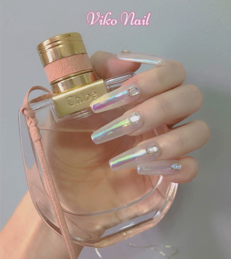 ?? ins辣妹甜酷风手绘穿戴甲，全为店主...