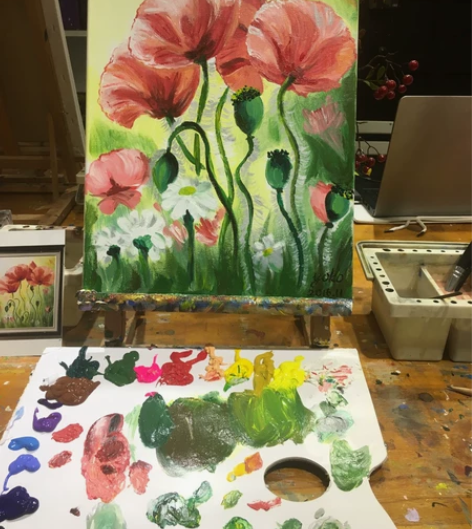 手绘油画习作，随缘卖 尺寸30*40￥150