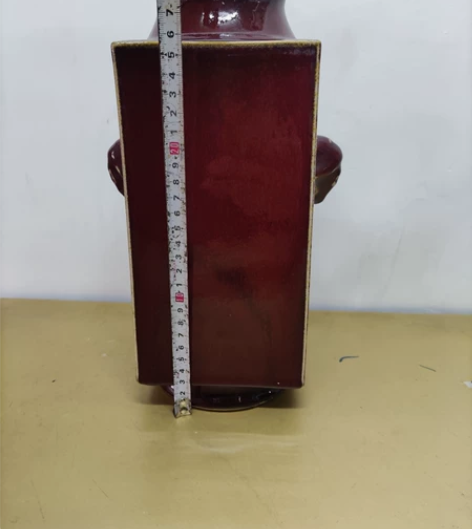 清代醉红宗字瓶， 感兴趣的话点“我想要”和...