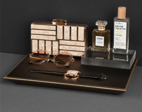 梳妆台摆件 创意梳妆台女士衣帽间装饰品化妆...