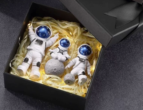【礼盒装清·仓处理】宇航员小摆件小太空人模...
