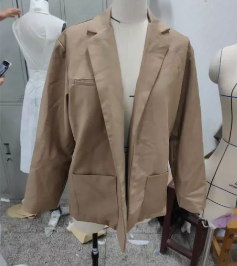 服装设计工艺作业，高分西服，纯手工 感兴趣...