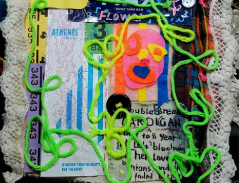 面料再造 服装设计作业 增/减面料再造 拼...