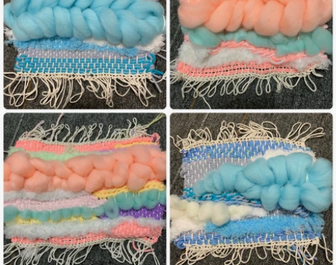 纤维艺术编织 面料再造 面料二次改造 手工...