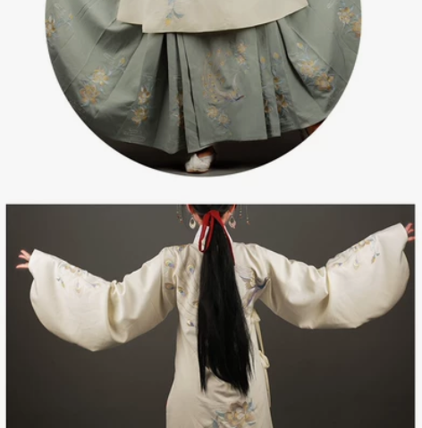 慕华颜雀若汉服 全新仅试穿 半脱坑便宜出全...