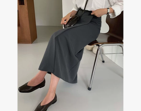 一片式半身裙女西装裙新款韩版气质通勤轻熟高...