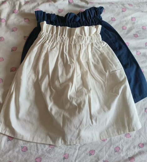 韩国产 花苞裙 均码 两条打包出 去韩国只...