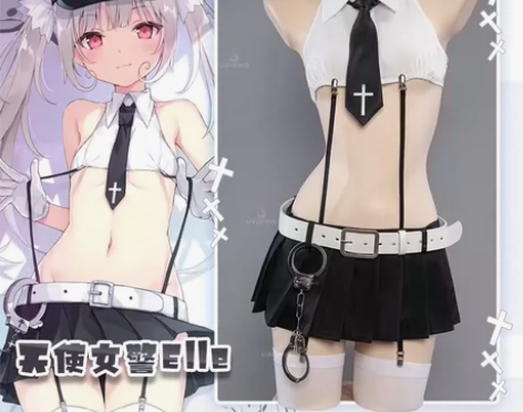悠窝窝 uwowo 天使女警制服  Ell...