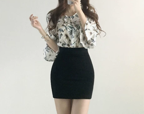 黑色半身裙女夏ol通勤女装职业紧身性感包臀...