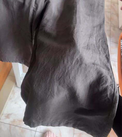 搬家断舍离！优衣库亚麻连体裤 感兴趣的话点...