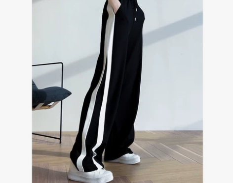 高腰休闲裤 休闲裤卫裤LIN 时髦精升级版...