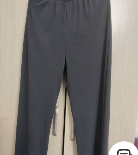 垂感阔腿裤女春秋韩版宽松高腰显瘦直筒裤坠感...