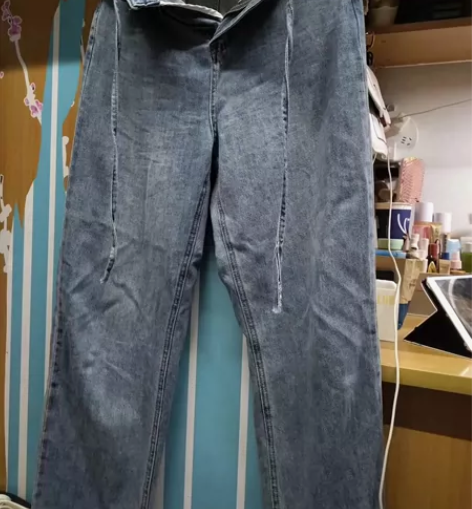 宽松版型阔腿裤  s码  适合160+穿 ...