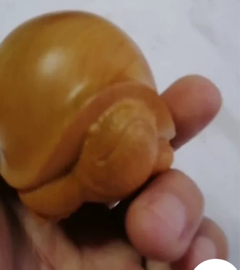 小叶黄杨木雕刻小乌龟手把件茶道香道减压按摩...