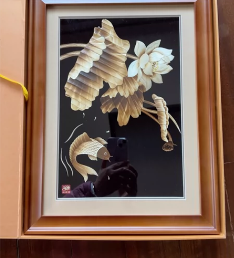 麦秆工艺画 感兴趣的话点“我想要”和我私聊...