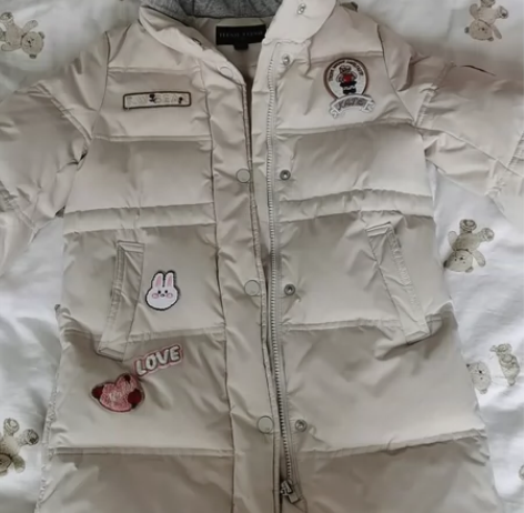 小熊羽绒服110码，入手时800左右，20...