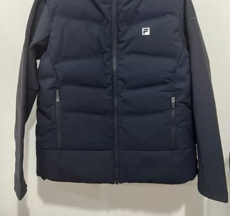 斐乐男装羽绒服两件套，全新正品 可拆卸 一...