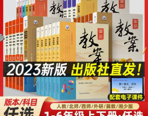 鼎尖教案2022年小学课堂教学设计与案例语...
