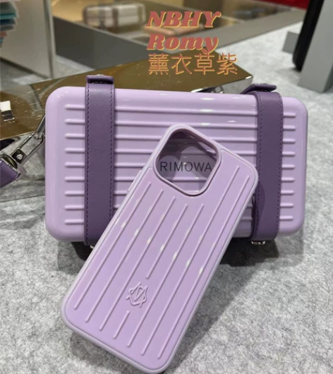 日默瓦手机壳 RIMOWA哑黑苹果13手机...