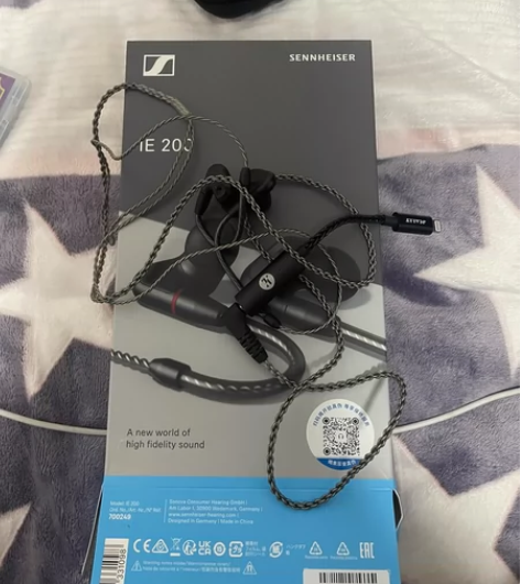 森海塞尔ie200，今年3月买的，99新有...