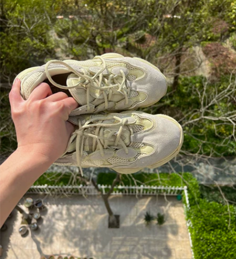 yeezy500沙漠黄黄月亮 42.5码 ...