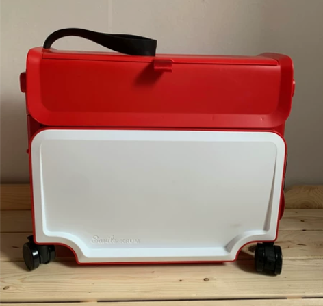 全新猫头鹰，妙集乐儿童旅行箱行李箱，仅打开...