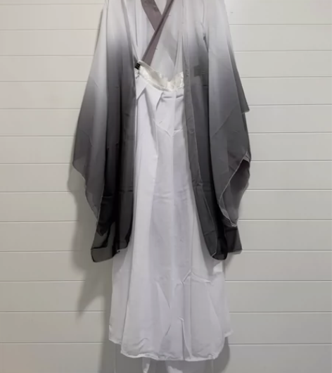 魏晋大袖衫半裙套装里衣三件套。退坑出汉服，...