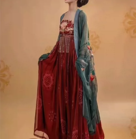 都城南庄凤歌鸾正品原创飘逸白菜套装中国风霓...