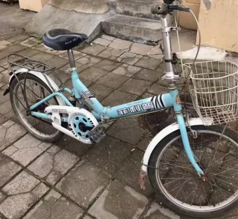 出售折叠自行车一辆，照片实物！ 感兴趣的话...