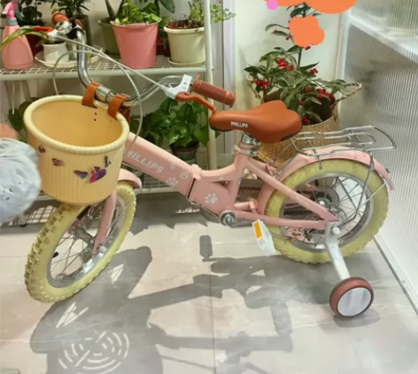 菲利普儿童自行车12-14-16-18寸可...