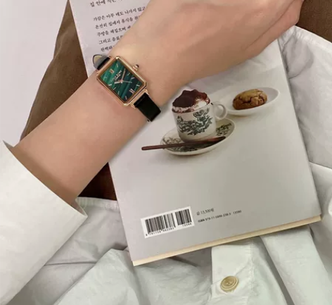 小绿表lola手表女轻奢小众名牌rose风...