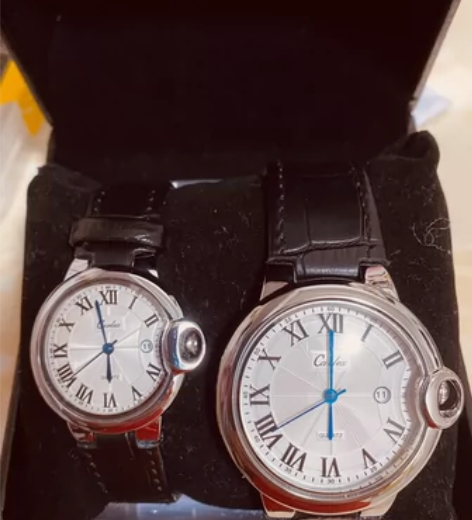 别人送的全新仿卡地亚Cartier新款情侣...