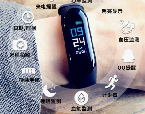 智能手表中学生男女潮流运动led手坏防水新...