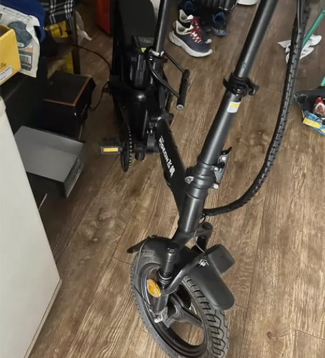 飞鸽折叠电动自行车22年5月购买48v20...