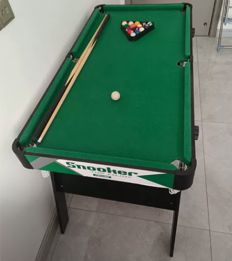 台球桌 九成新 搬家没有地方放 便宜出 自...