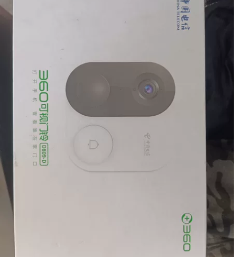 360可视门铃，全新的仅拆了包装膜，需要的...