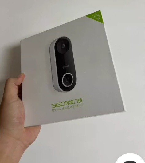 360可视门铃，门铃猫眼二合一版！仅拆封，...
