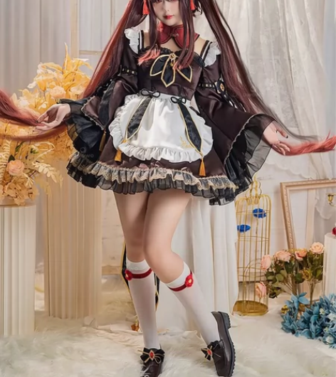 【出租】Uwowo悠窝窝原神同人女仆胡桃c...