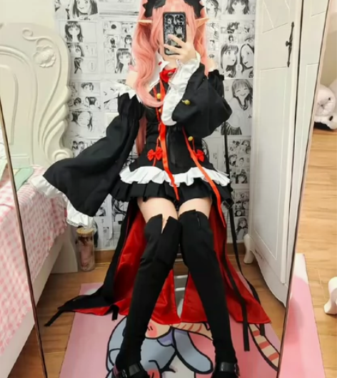 终结的炽天使克鲁鲁费娘米迦cos服女万圣节...