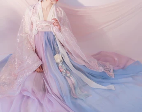 【东月棠-原云裳纪】春樱紫蓝 六米摆一片齐...