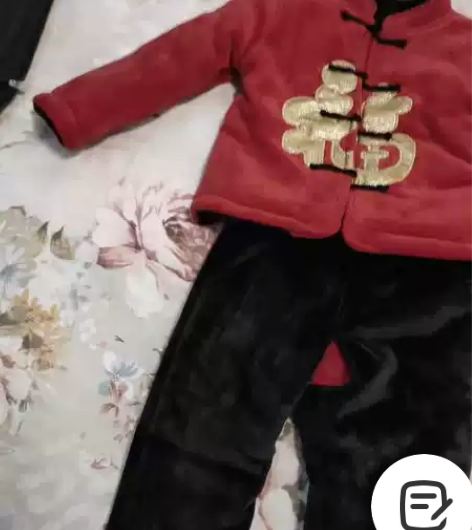 拜年服80码,一岁多穿 买来就初一穿了一次...