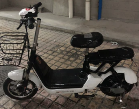 二手哈啰棒途载物电动车+大牌子+九成新+使...