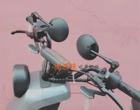 通用电动车爱玛雅迪新日台铃反光圆形后视镜