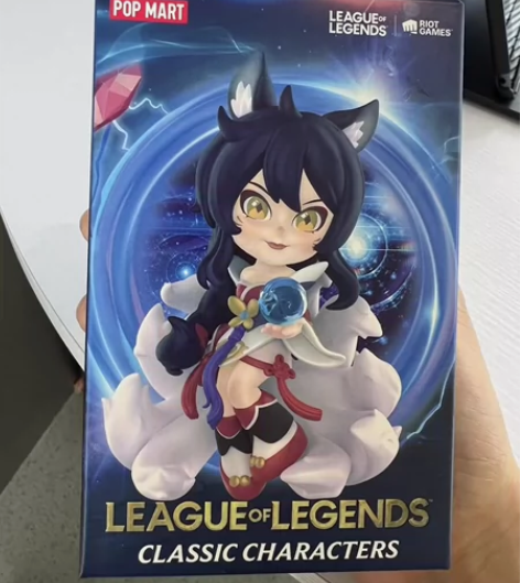 全新泡泡玛特盲盒明盒英雄联盟亚索手办玩偶 ...