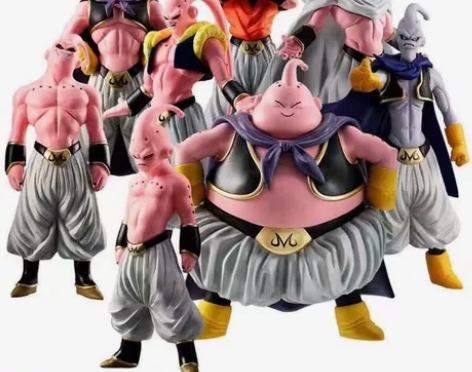 七龙珠8款魔人布欧公仔胖布欧手办摆件扭蛋礼...